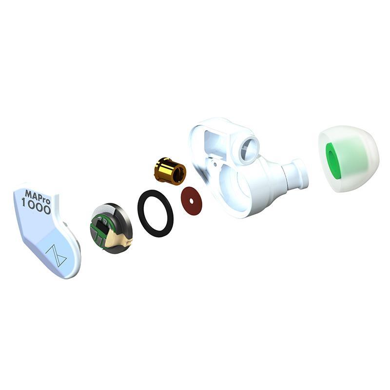 Maestraudio MAPro1000 Bluish Snow (ブルーイッシュスノー)(限定生産カラー)(マエストロ-ディオ)(有線イヤホン)(IEM)(ハイブリッド型)(イン... | Maestraudio | 06
