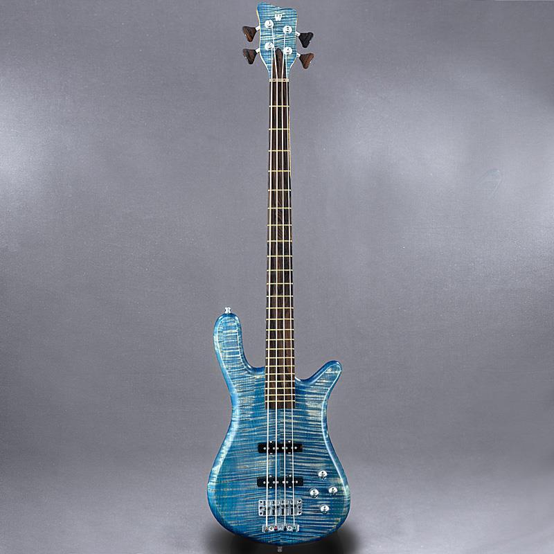 Warwick USED 中古 Custom Shop Streamer LX 4st 2015 LTD (Bleached Ocean Blue Transparent Satin) | Warwick | 02