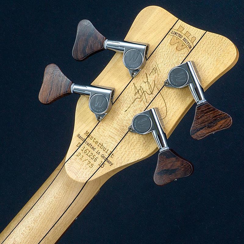 Warwick USED 中古 Custom Shop Streamer LX 4st 2015 LTD (Bleached Ocean Blue Transparent Satin) | Warwick | 07