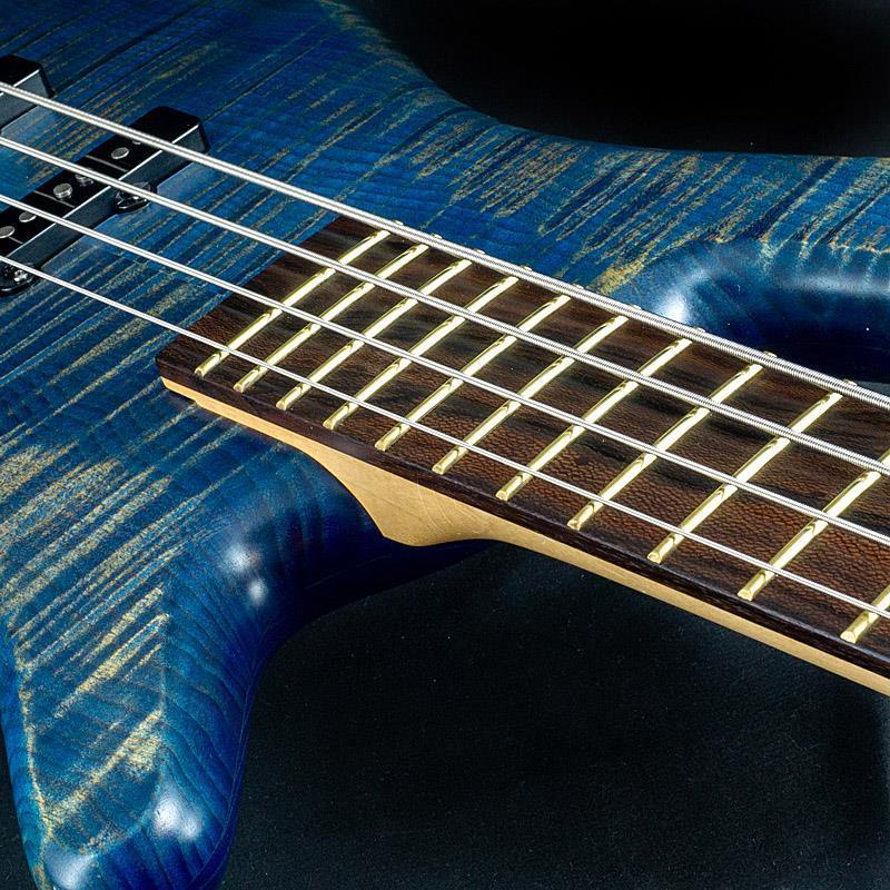 Warwick USED 中古 Custom Shop Streamer LX 4st 2015 LTD (Bleached Ocean Blue Transparent Satin) | Warwick | 09