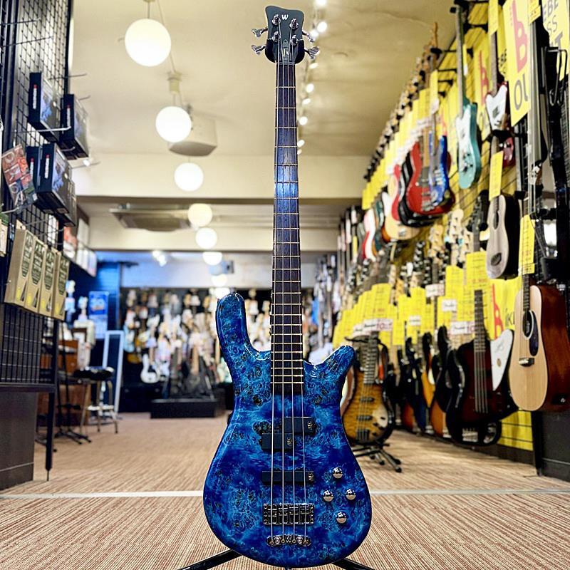 Warwick Pro Series Streamer LX 4st Birdseye Poplar Top (Bleached Blue TP HP) [Ikebe 50th Anniversary Special Edition] #013974 | Warwick | 01