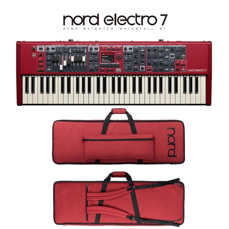 Nord（CLAVIA） Nord Electro 7 61＆専用ソフトケースセット (61鍵盤)※配送事項要ご確認（ノード） | CLAVIA