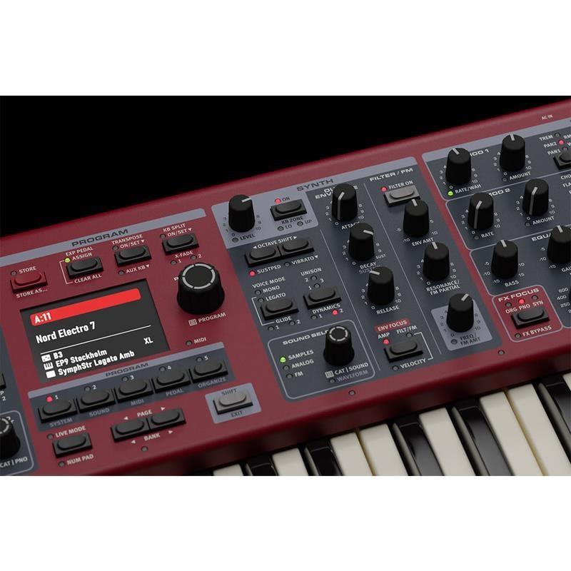 Nord（CLAVIA） Nord Electro 7 61＆専用ソフトケースセット (61鍵盤)※配送事項要ご確認（ノード） | CLAVIA | 08
