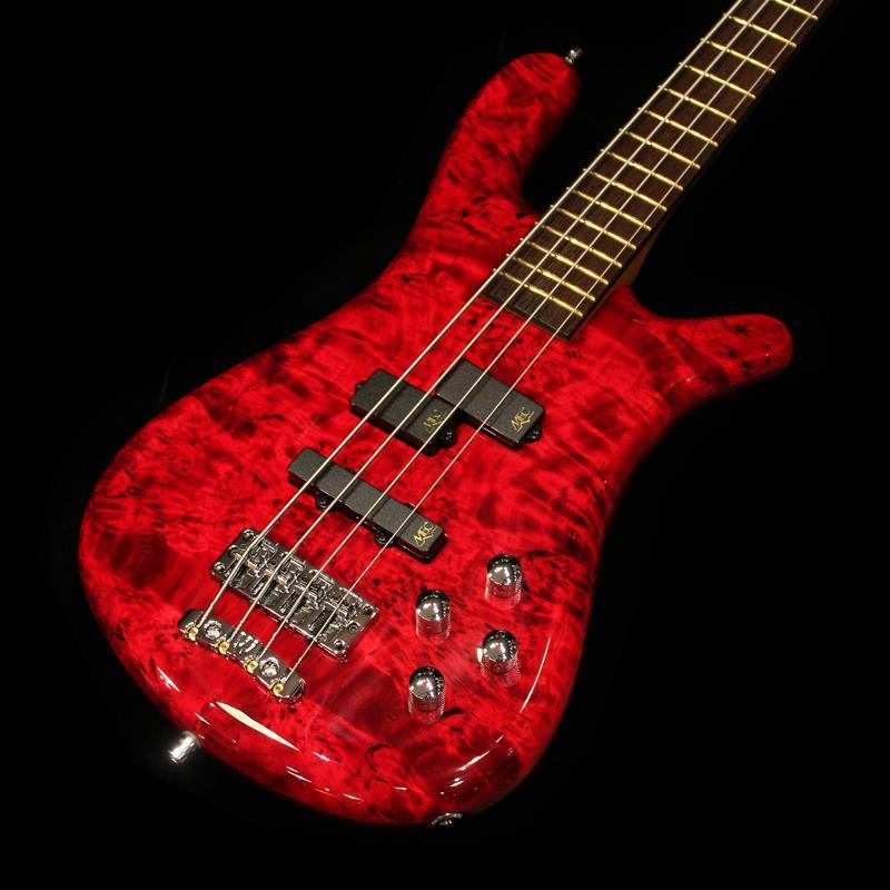 Warwick Pro Series Streamer LX 4st Birdseye Poplar Top (Dark Bleached Red TP HP) [Ikebe 50th Anniversary Special Edition] #13961 | Warwick | 01