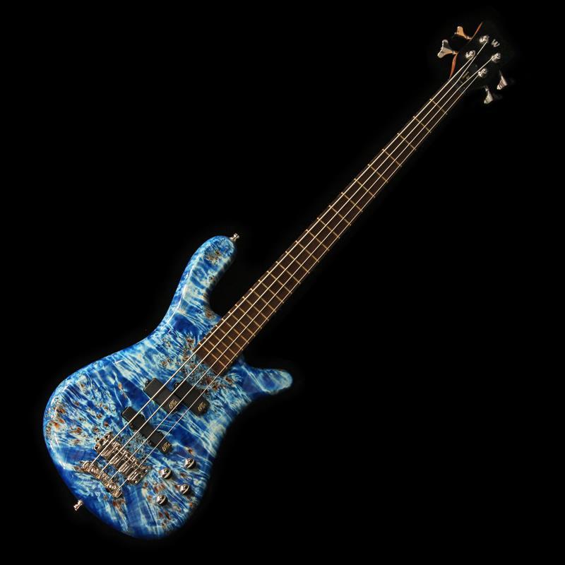 Warwick Pro Series Streamer LX 4st Birdseye Poplar Top (Bleached Blue TP HP) [Ikebe 50th Anniversary Special Edition] #13976 | Warwick