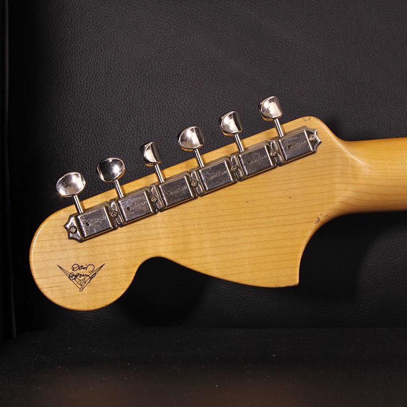 Fender Custom Shop MBS 1966 Stratocaster Journeyman Relic w/Hardtail Bridge British Racing Green Master Built by David Brown SN. R14... | Fender | 10