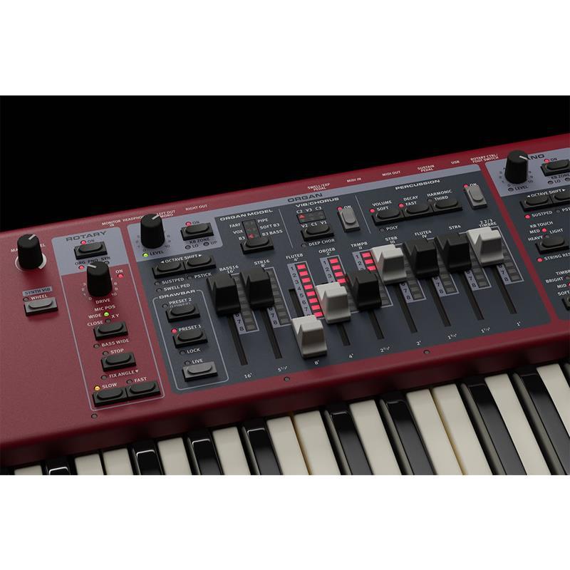 Nord（CLAVIA） Nord Electro 7 73 (ノードエレクトロ7) (73鍵盤) (73Key) (NordElectro7) SEMI WEIGHTED WATERFALL 73 (代引不可) | CLAVIA | 05