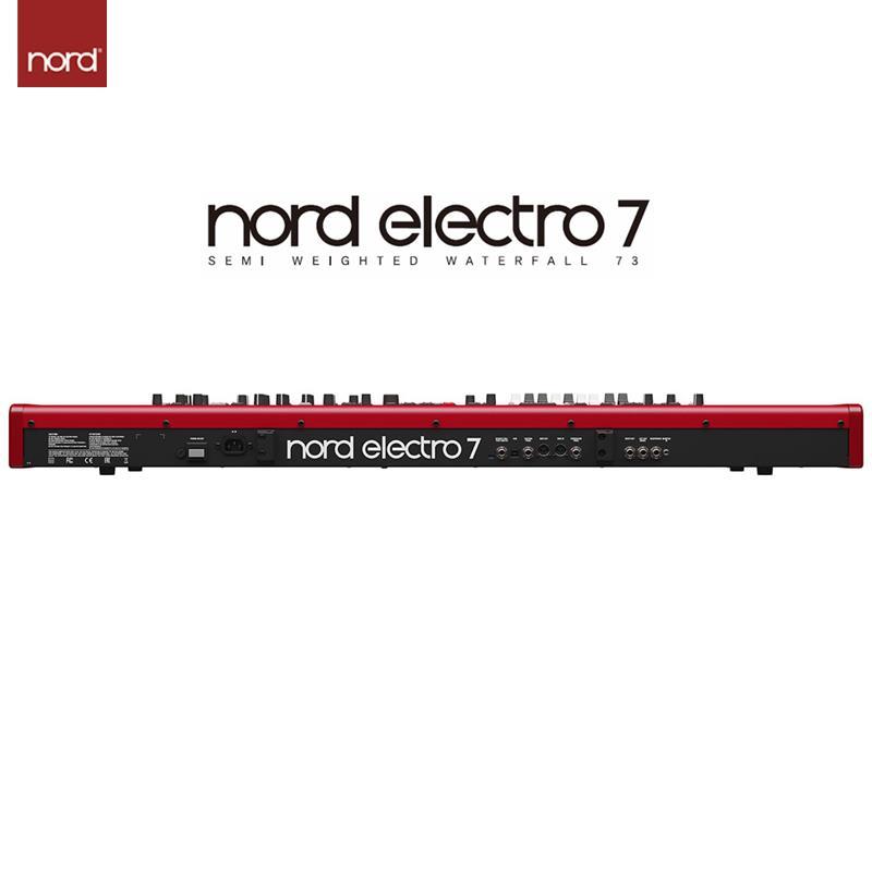 Nord（CLAVIA） Nord Electro 7 73 & 専用ソフトケースセット (ノードエレクトロ7) (73鍵盤) (73Key) (NordElectro7) SEMI WEIGHTED WATERFAL... | CLAVIA | 02