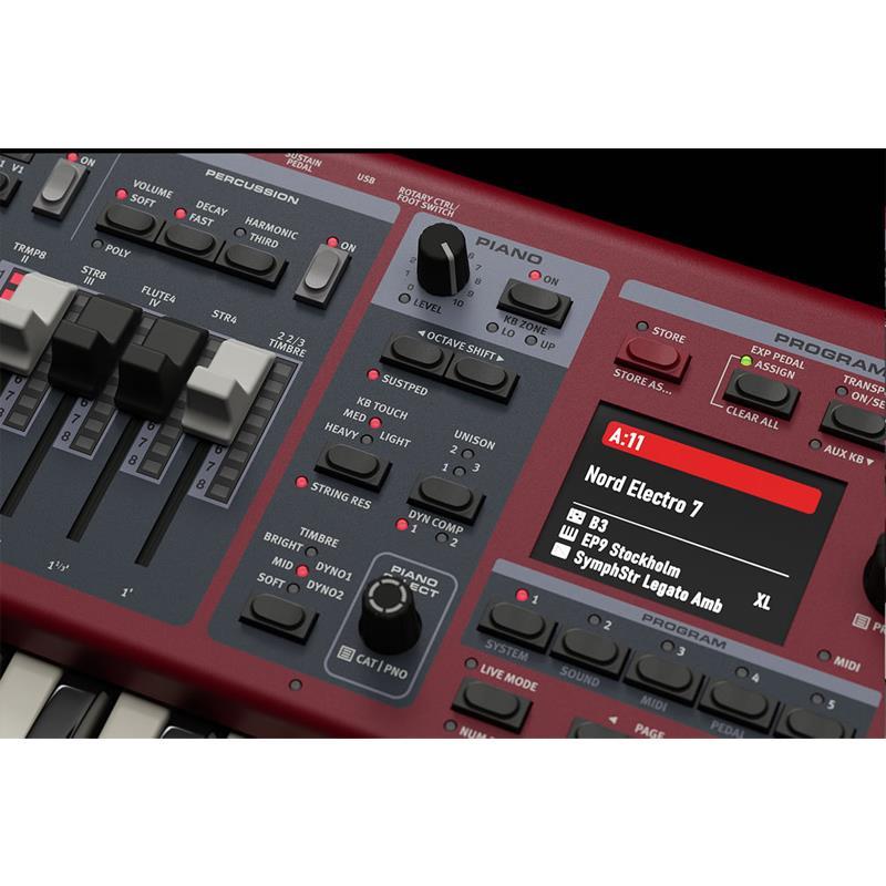 Nord（CLAVIA） Nord Electro 7 73 & 専用ソフトケース & レインカバーセット (ノードエレクトロ7) (73鍵盤) (73Key) (NordElectro7) SEMI WE... | CLAVIA | 06