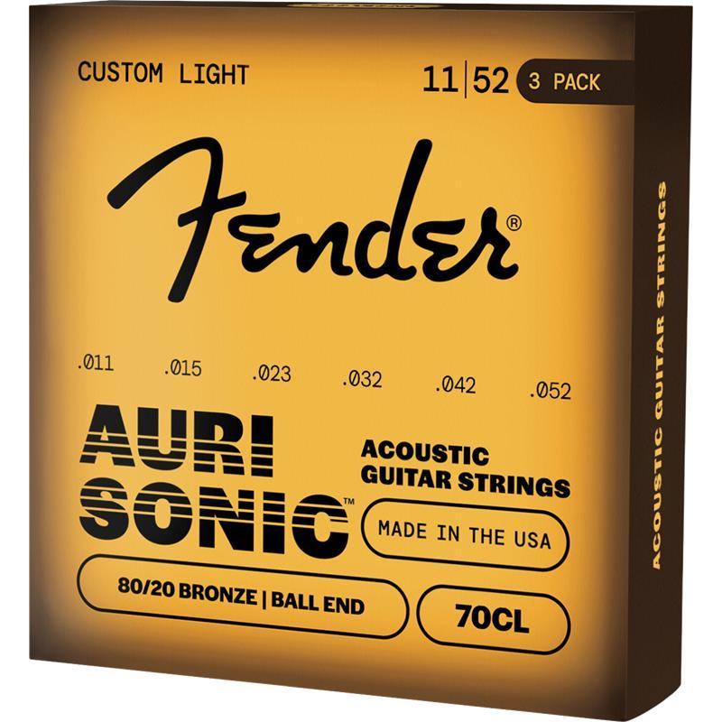 Fender USA 80/20 Bronze Acoustic Strings[#0730070311] | Fender | 02