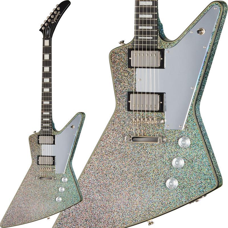 Epiphone Lzzy Hale Explorer Custom (Black Diamond Holographic Sparkle) | Epiphone | 01