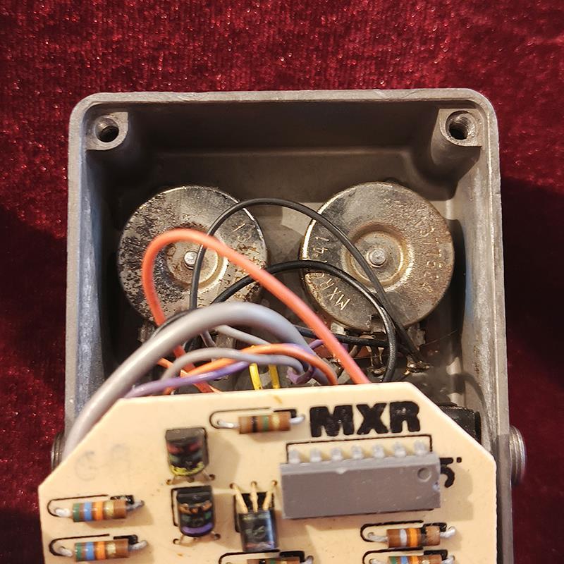 MXR VINTAGE Blue Box Script Logo BUD Case '75 |  | 05