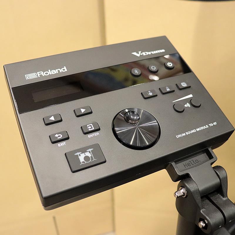 Roland USED 中古 TD-07KV [V-Drum Kit / VH-10アップグレード]【ハイハットスタンド、シングルペダル付属】 | ローランド | 01