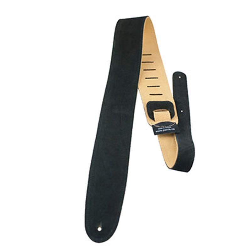PERRI’S Black Soft Suede Guitar Strap