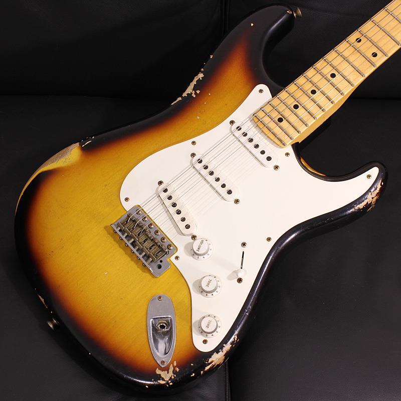 Fender Custom Shop MBS 1957 Stratocaster Relic 2-Color Sunburst Master Built by Kyle McMillin SN. KM1276 | Fender | 02