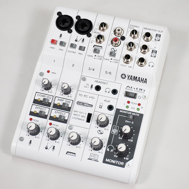 YAMAHA USED 中古 AG06 (ヤマハ)(配信用ミキサー)(オーディオインターフェイス) | YAMAHA