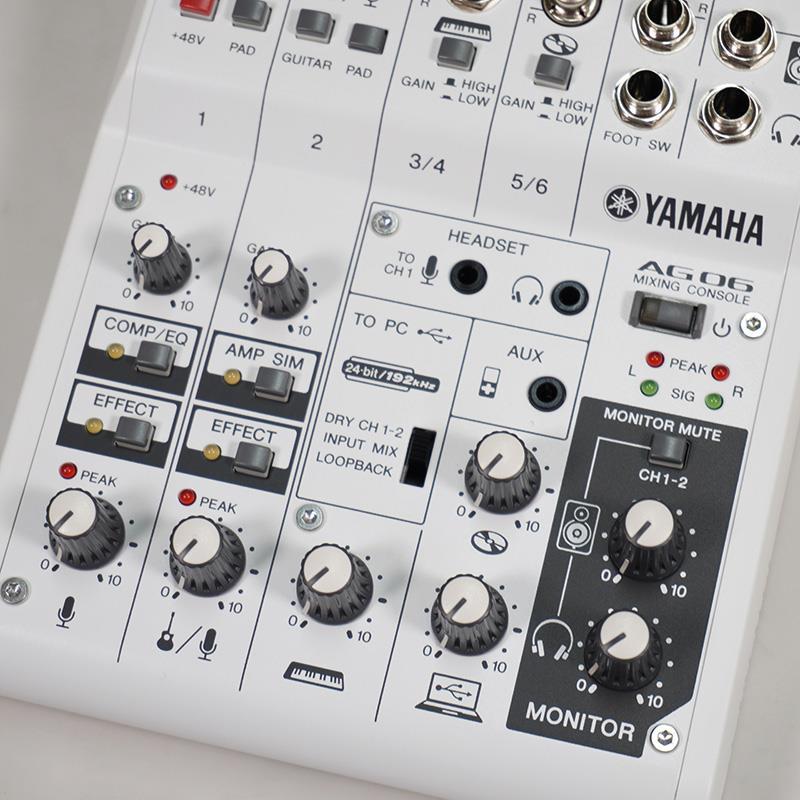 YAMAHA USED 中古 AG06 (ヤマハ)(配信用ミキサー)(オーディオインターフェイス) | YAMAHA | 01