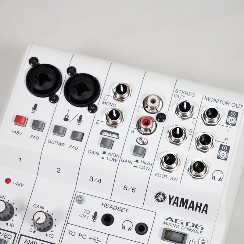 YAMAHA USED 中古 AG06 (ヤマハ)(配信用ミキサー)(オーディオインターフェイス) | YAMAHA | 02