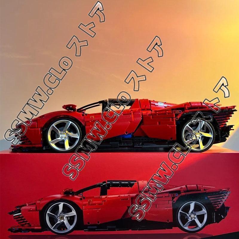 レゴ 互換品 レースカーモデル テクニック おもちゃ 玩具 ブロック 車