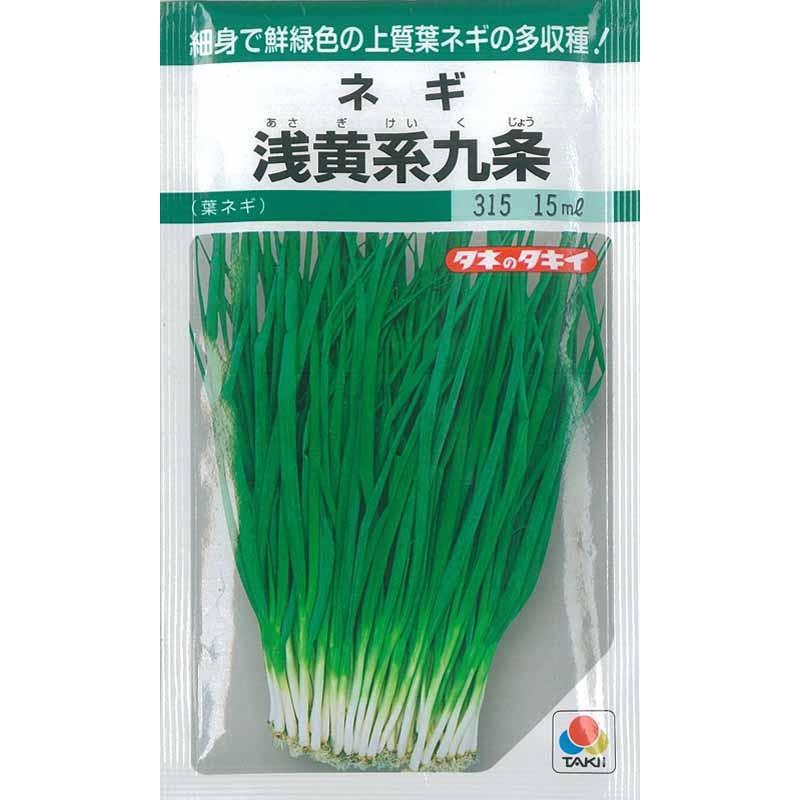 葉ネギ 種 浅黄系九条葱 15ml タキイ種苗 イケダグリーンセンターヤフー店 通販 Yahoo ショッピング