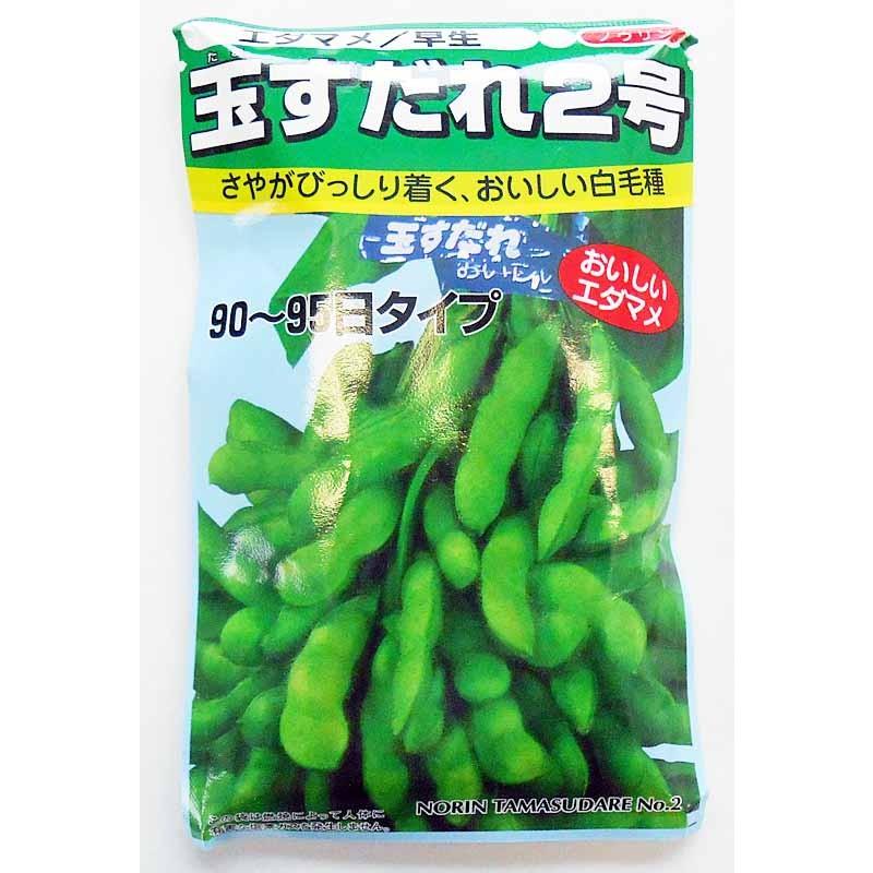 日本農林社 枝豆 種 玉すだれ2号枝豆 1dl : イケダグリーンセンター