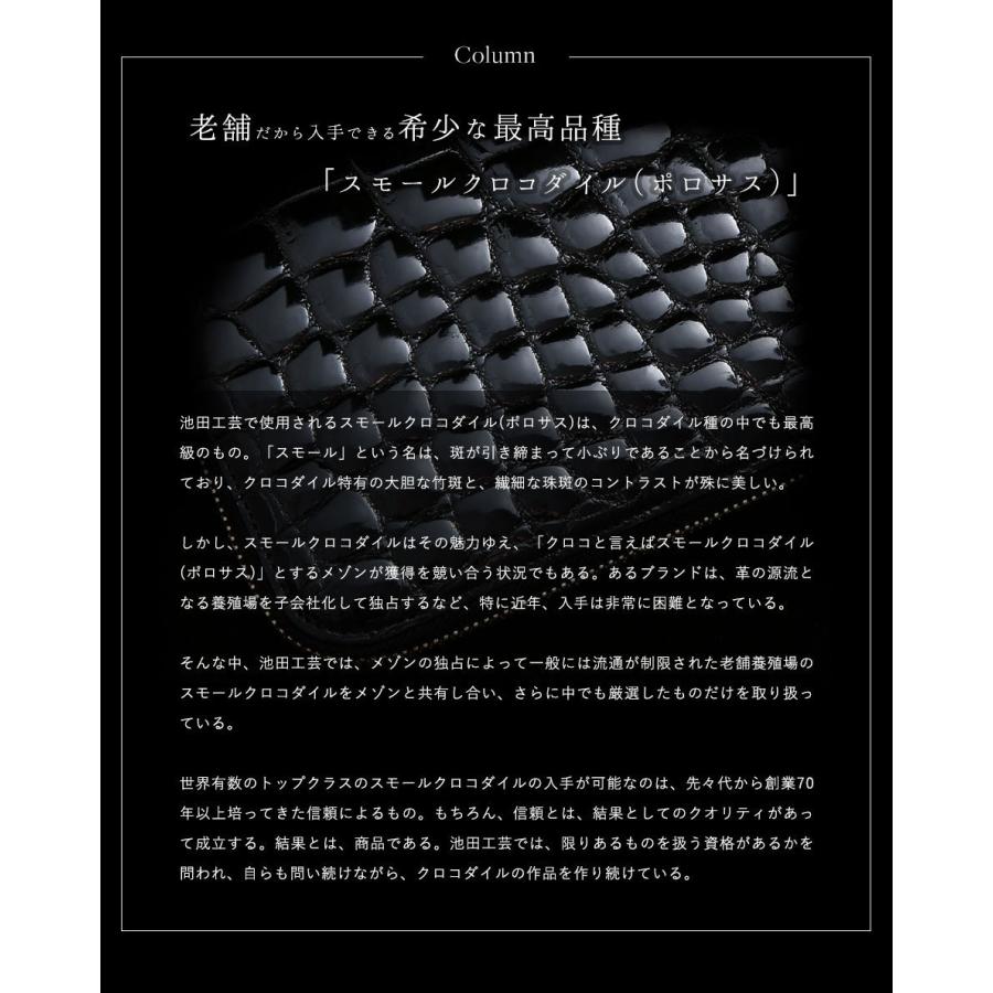 【池田工芸】旅の相棒になる容量２倍モデル Crocodile Body Bag Voyager Dx（クロコダイル ボディバッグ デラックス）【7月30日頃出荷】の画像