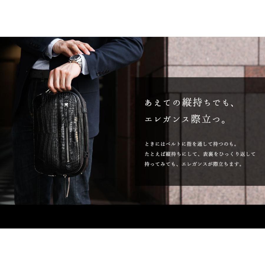 クロコダイルバッグ クロコバッグ クロコセカンドバッグ わに革 クロコダイルバッグ クロコバッグ クロコセカンドバッグ わに革