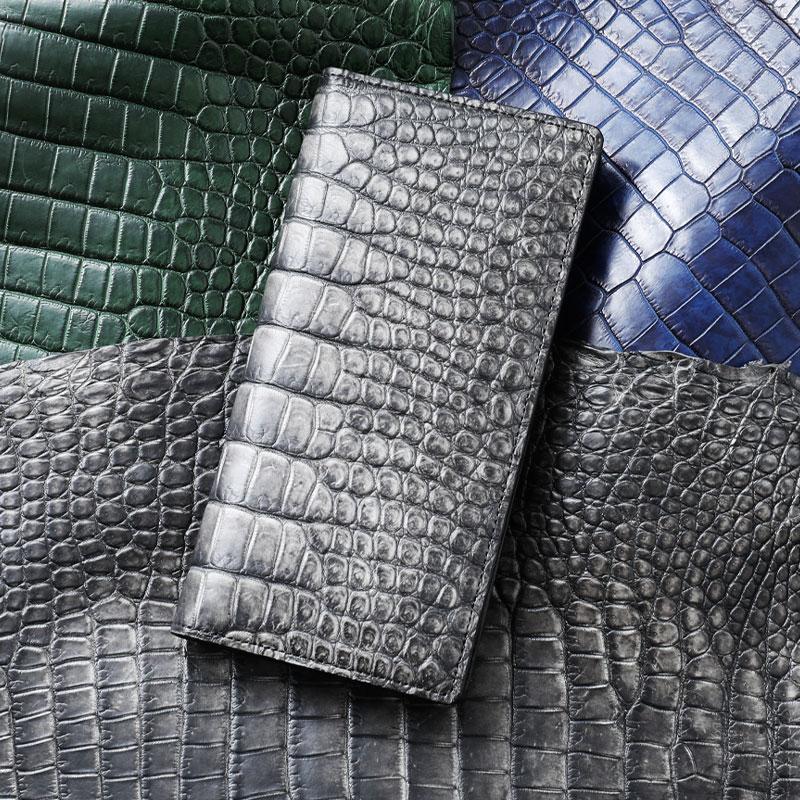 一期一会シリーズ 》“三千墨染め”クロコダイル1頭を丸ごと堪能する