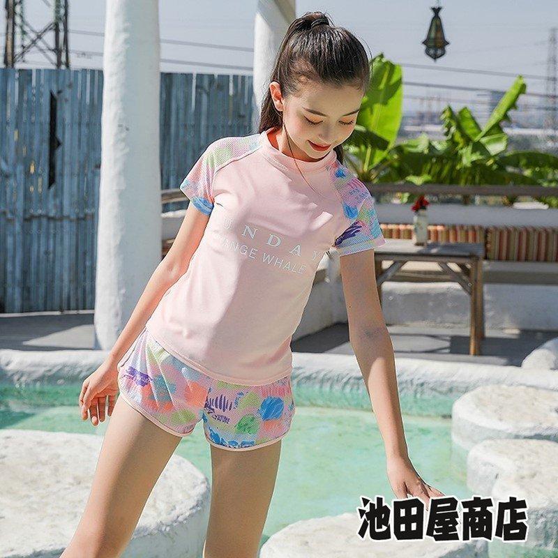 送料無料 ジュニア 水着女子 150 キッズ 水着 女の子 160 セパレート 140 子供 ジュニア水着 スクール水着 スポーツウエア 透けない パンツ スイムウェア Ikeidanvzy3215 池田屋商店 通販 Yahoo ショッピング