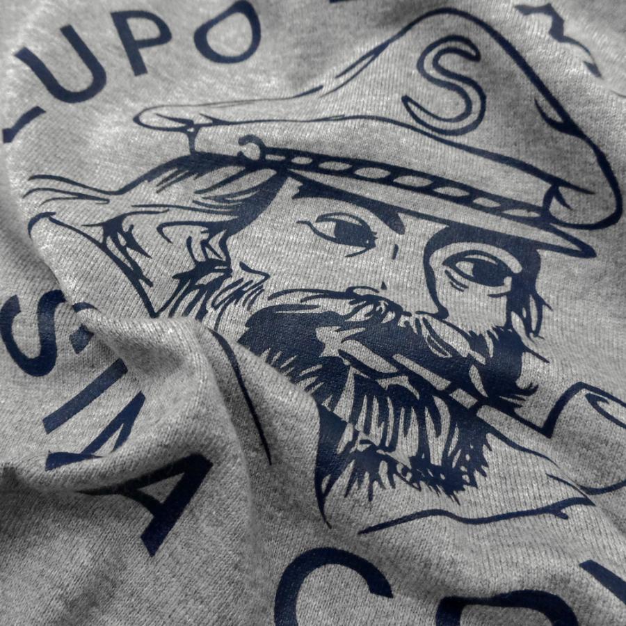 SINA COVA（シナコバ） 定番 胸にキャプテンpt 長袖丸首Tシャツ 
