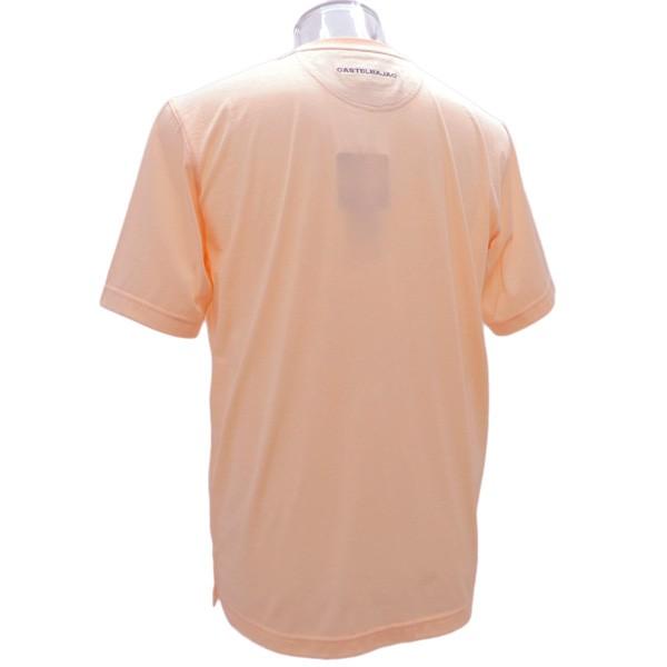 50 Off 19春夏 カステルバジャック Bigくまとロゴ 半袖丸首ｔシャツ ピーチ M L Ll Ts 池田洋品店 通販 Yahoo ショッピング