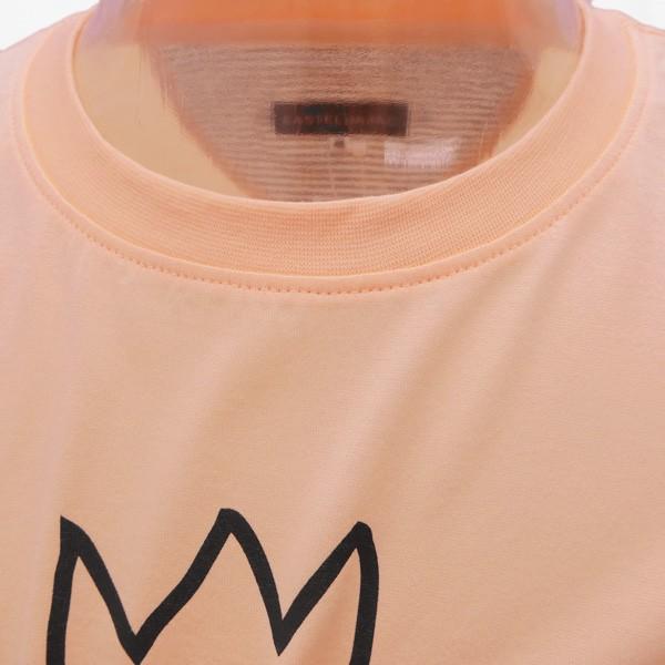 50 Off 19春夏 カステルバジャック Bigくまとロゴ 半袖丸首ｔシャツ ピーチ M L Ll Ts 池田洋品店 通販 Yahoo ショッピング