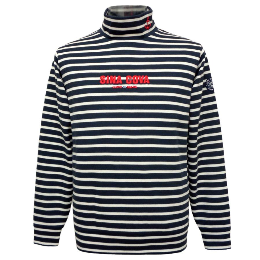 SINA COVA（シナコバ） 40%OFF 秋冬 暖か素材 ハイネック長袖Tシャツ