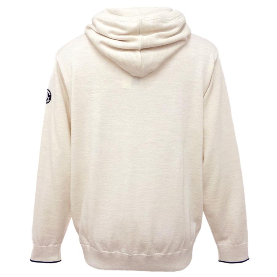 SINA COVA（シナコバ） 30%OFF 秋冬 旗の編み柄 フード付きセーター 