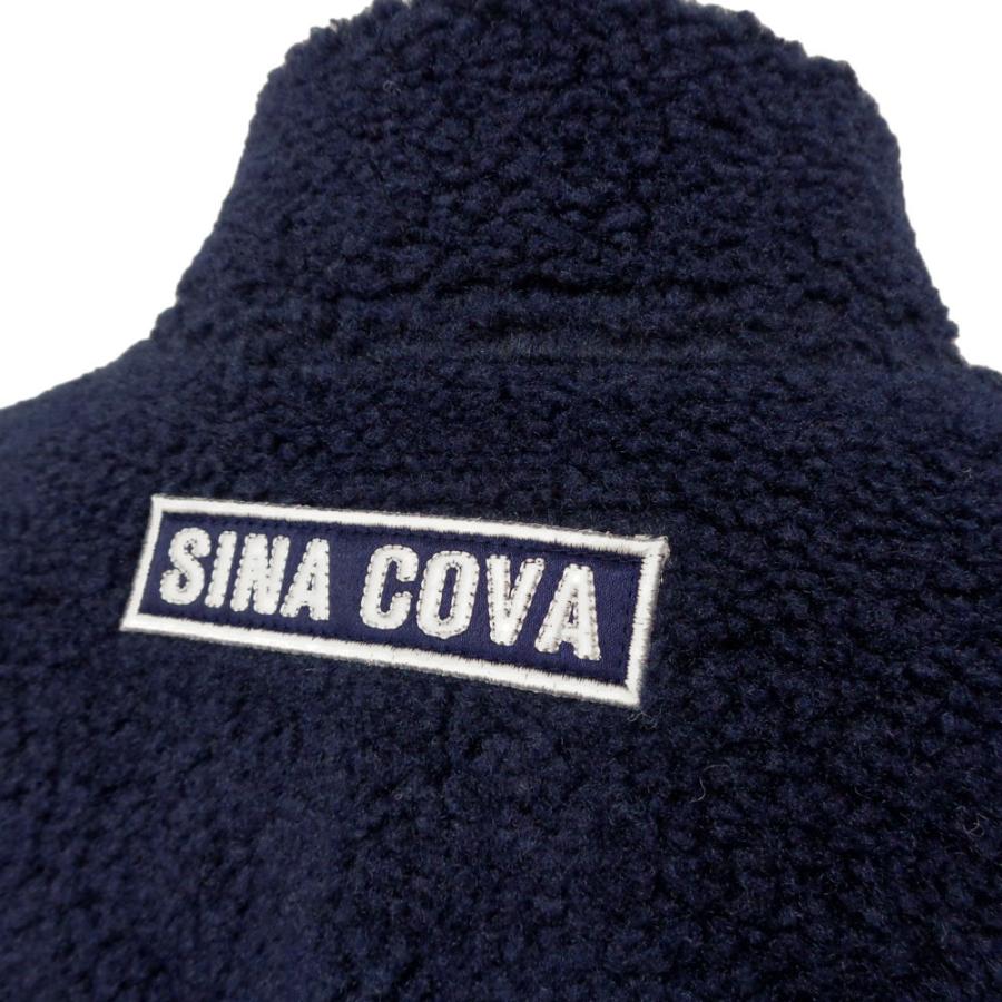 SINA COVA 30％OFF 2024秋冬 シナコバ 防寒 ストレッチボア フルジップ