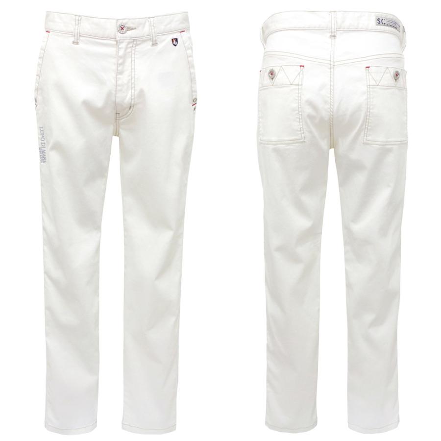 SINA COVA ホワイトデニム SINA COVA（シナコバ） 30％OFF 春夏 軽いピンコードストレッチ