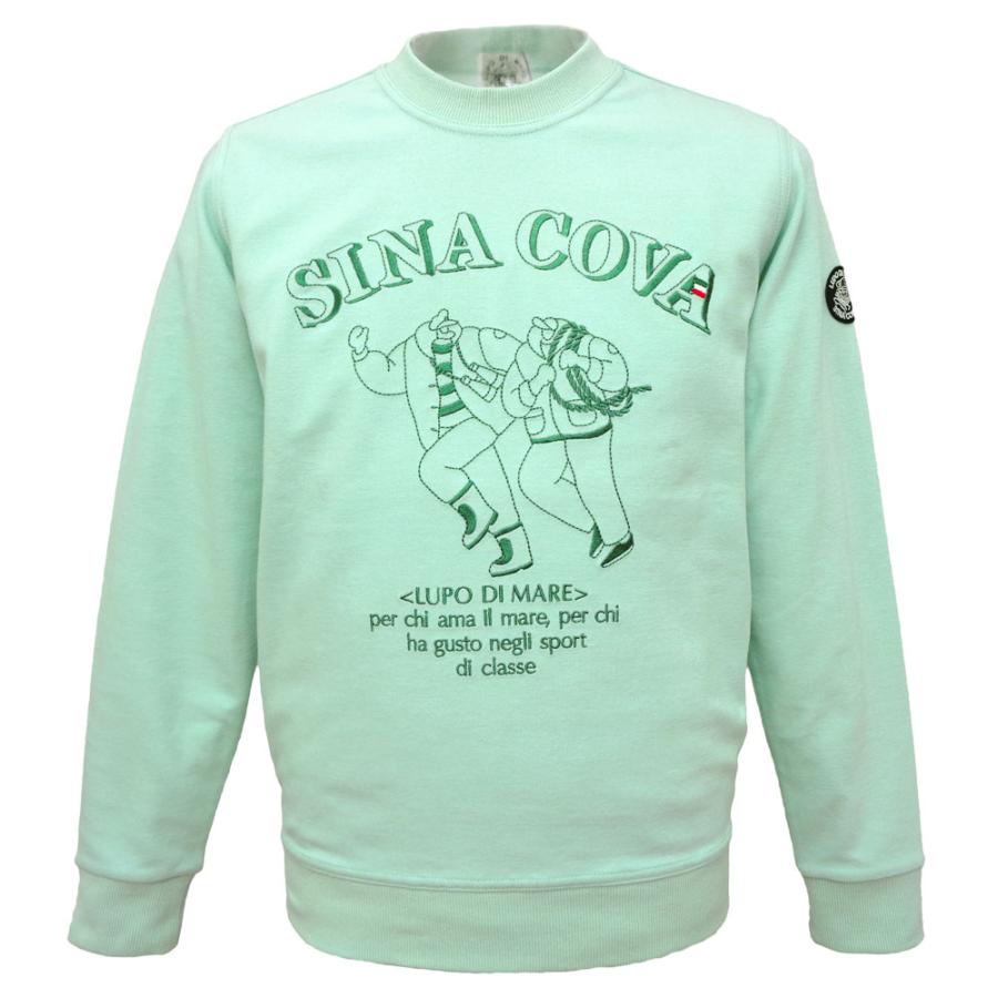 SINA COVA（シナコバ） 30%OFF 2025春夏 薄手パイル 丸首トレーナー 
