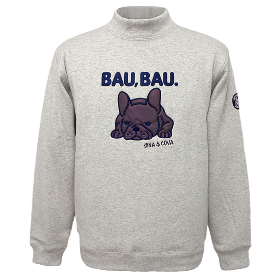 シナコバ SINACOVA 2025秋冬新作 メンズ ハイネックセーター SINA COVA（シナコバ） 30%OFF 2025秋冬新作 あたたか裏起毛 BAUBAU