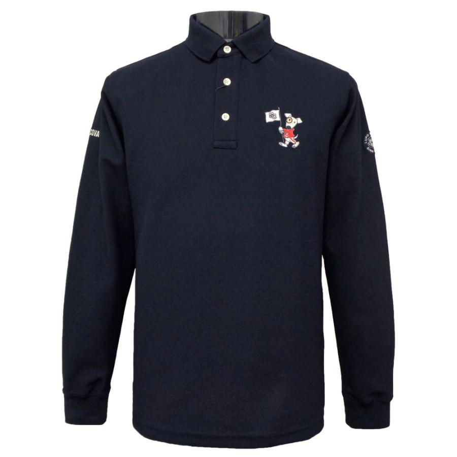 SINACOVA シナコバ　刺繍　ポロシャツ SINA COVA 2025秋冬新作 シナコバ BAUBAU刺繍 軽量 長袖