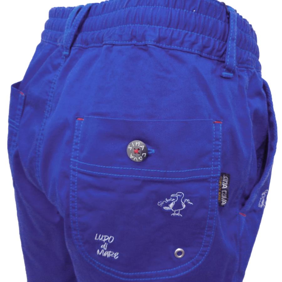 新品、シナコバ　SINA COVA、パンツ、3L、ブルー SINA COVA（シナコバ） 30%OFF 2026春夏新作 刺繍を散りばめた
