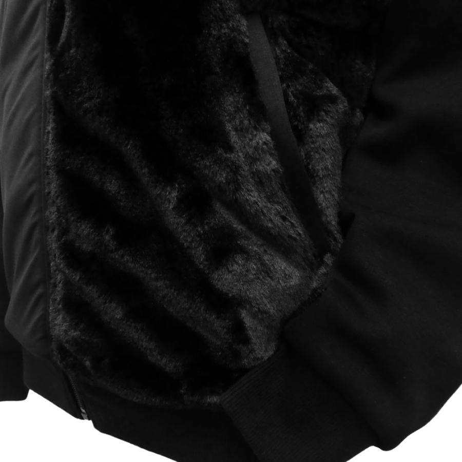 30%OFF 2022秋冬 カステルバジャック ファー切り替え 暖かトラックジャケット (黒) JK*02721237712699 :
