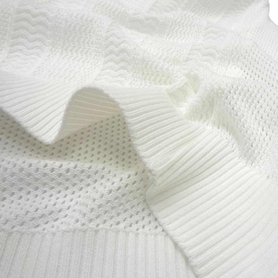 mila schon（ミラショーン） 50%OFF 春夏 透かし編み Vネック 柔らか