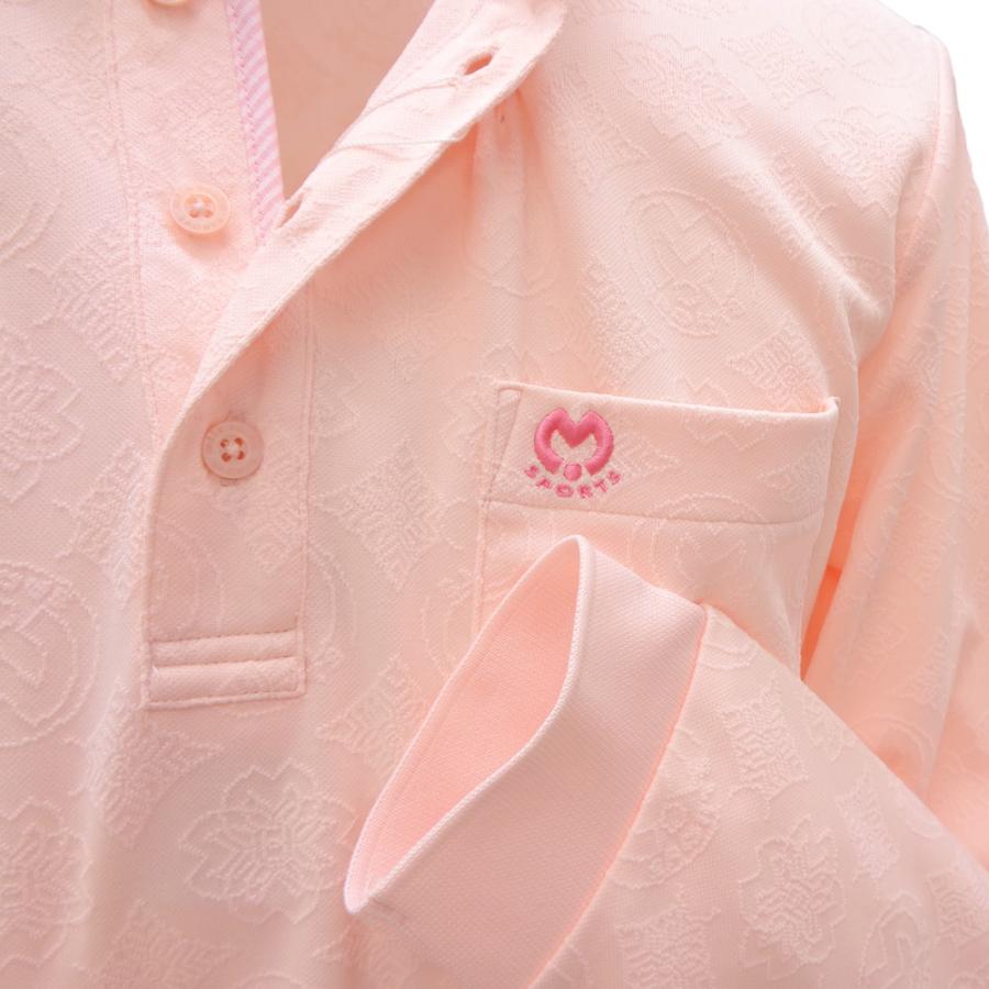 mila schon（ミラショーン） 50%OFF 春夏 軽量 ジャカード総柄 長袖BD 