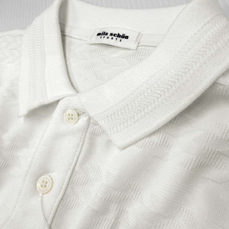 mila schon（ミラショーン） 30%OFF 2025春夏新作 薄手シェブロン編み 