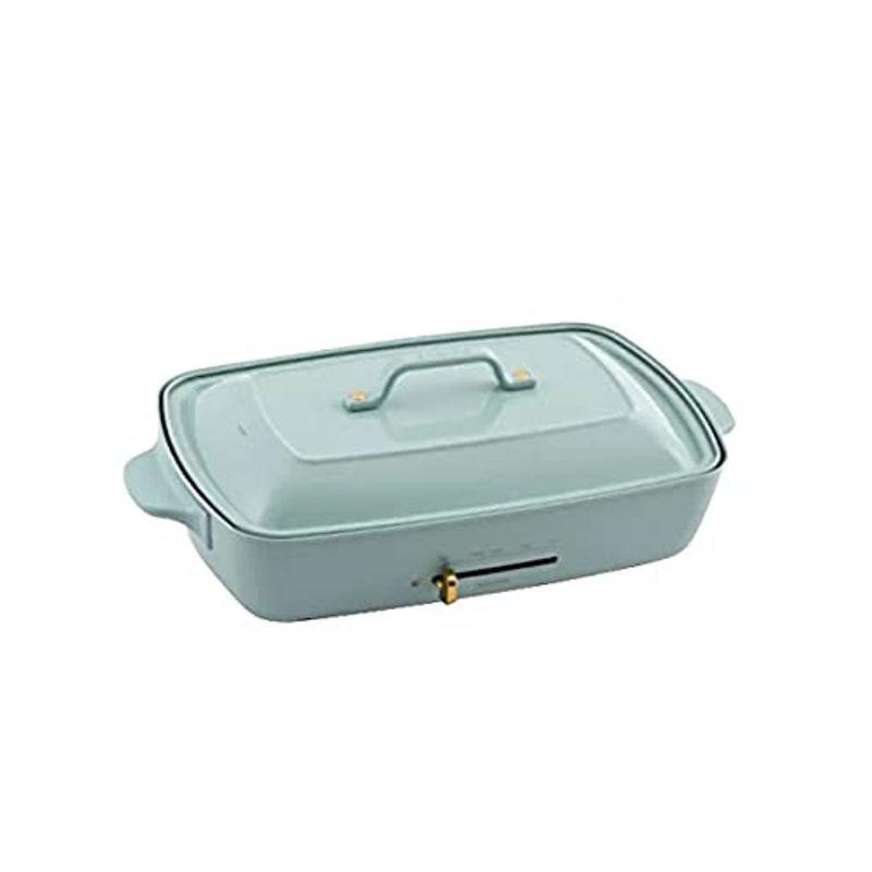 お気にいる グランデ ホットプレート ブルーノ Bruno サイズ おすすめ Gray Blue ブルーグレー 平面 たこ焼き プレート2種 本体 キッチン家電 Www Reinnec Cl