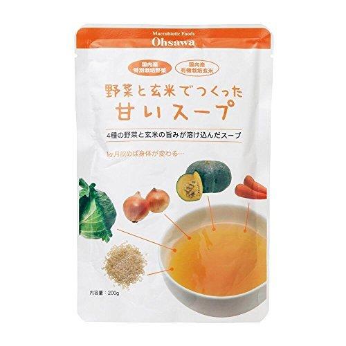 人気セール 野菜と玄米でつくった甘いスープ 0g ２０袋セット 通販安い Superavila Com