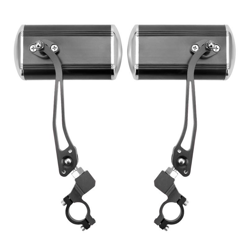 電動自転車用バックミラー マウンテンバイク用オートバイ用 クリアサイト 取付用ミラースタンド付き |  | 01