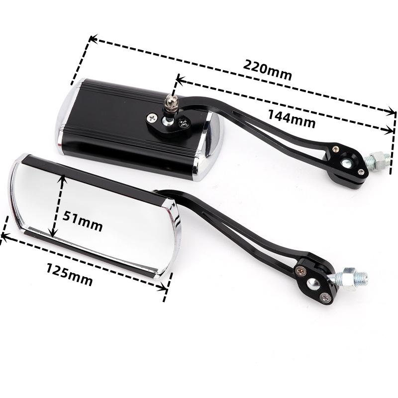 電動自転車用バックミラー マウンテンバイク用オートバイ用 クリアサイト 取付用ミラースタンド付き |  | 02