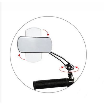 電動自転車用バックミラー マウンテンバイク用オートバイ用 クリアサイト 取付用ミラースタンド付き |  | 07