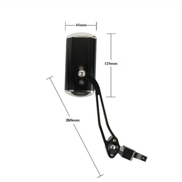 電動自転車用バックミラー マウンテンバイク用オートバイ用 クリアサイト 取付用ミラースタンド付き |  | 08